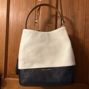 Michael Kors Leather Bucket Bag